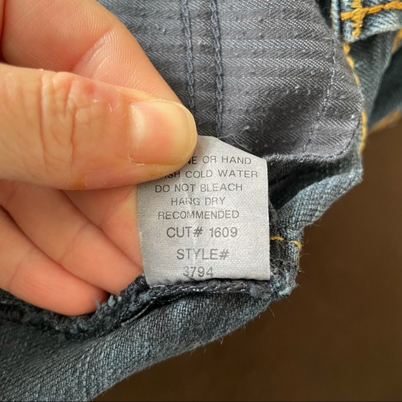 David Kahn Straight Leg Blue Denim Jeans Size 29 - Picture 13 of 16